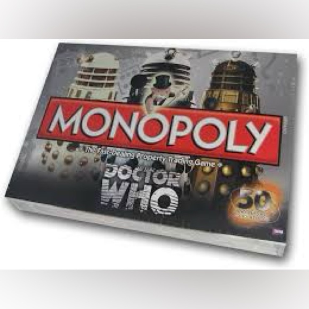 Doctor Who 50th Anniversary Edition Monopoly Game - Picture 2 of 10